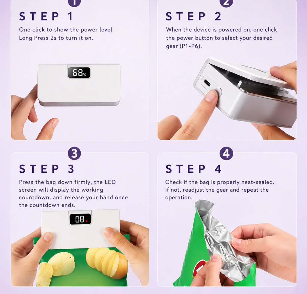 Seal Fresh Pro Magnetic Bag Sealer